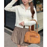 ケーブルZIPUPパーカー | NICE CLAUP / OLIVE des OLIVE　OUTLET | 詳細画像6 