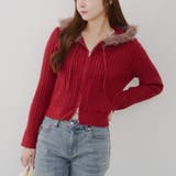 ケーブルZIPUPパーカー | NICE CLAUP / OLIVE des OLIVE　OUTLET | 詳細画像14 