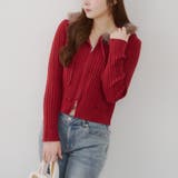 ケーブルZIPUPパーカー | NICE CLAUP / OLIVE des OLIVE　OUTLET | 詳細画像17 