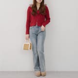 ケーブルZIPUPパーカー | NICE CLAUP / OLIVE des OLIVE　OUTLET | 詳細画像18 