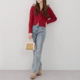 ケーブルZIPUPパーカー | NICE CLAUP / OLIVE des OLIVE　OUTLET | 詳細画像20 