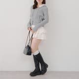 ケーブルZIPUPパーカー | NICE CLAUP / OLIVE des OLIVE　OUTLET | 詳細画像40 