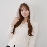 ケーブルZIPUPパーカー | NICE CLAUP / OLIVE des OLIVE　OUTLET | 詳細画像46 