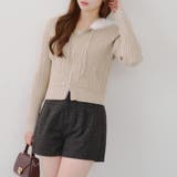 ケーブルZIPUPパーカー | NICE CLAUP / OLIVE des OLIVE　OUTLET | 詳細画像53 