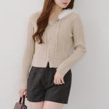 ケーブルZIPUPパーカー | NICE CLAUP / OLIVE des OLIVE　OUTLET | 詳細画像54 