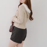 ケーブルZIPUPパーカー | NICE CLAUP / OLIVE des OLIVE　OUTLET | 詳細画像55 