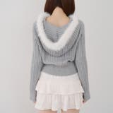 ケーブルZIPUPパーカー | NICE CLAUP / OLIVE des OLIVE　OUTLET | 詳細画像59 