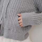 ケーブルZIPUPパーカー | NICE CLAUP / OLIVE des OLIVE　OUTLET | 詳細画像62 
