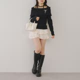 オフショルブローチ付きニット | NICE CLAUP / OLIVE des OLIVE　OUTLET | 詳細画像7 