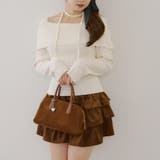 オフショルブローチ付きニット | NICE CLAUP / OLIVE des OLIVE　OUTLET | 詳細画像13 