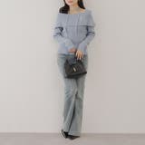 オフショルブローチ付きニット | NICE CLAUP / OLIVE des OLIVE　OUTLET | 詳細画像25 