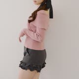 オフショルブローチ付きニット | NICE CLAUP / OLIVE des OLIVE　OUTLET | 詳細画像29 