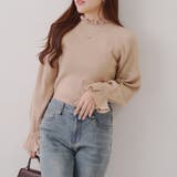 ボリューム袖ニットプルオーバー | NICE CLAUP / OLIVE des OLIVE OUTLET | 詳細画像11
