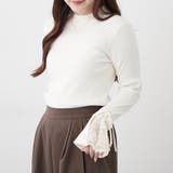 袖レース&リボンニットトップス | RMAF　NICE CLAUP / OLIVE des OLIVE | 詳細画像15 