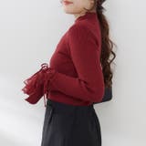 手元まで華やかに可愛く。袖レース&リボンニットトップス | RMAF　NICE CLAUP / OLIVE des OLIVE | 詳細画像52 