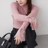袖レース&リボンニットトップス | RMAF　NICE CLAUP / OLIVE des OLIVE | 詳細画像25 