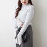 手元まで華やかに可愛く。袖レース&リボンニットトップス | RMAF　NICE CLAUP / OLIVE des OLIVE | 詳細画像65 