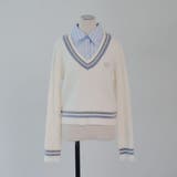 【MARCHES】シャツ&ニットドッキング | NICE CLAUP / OLIVE des OLIVE　OUTLET | 詳細画像9 