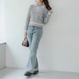 【MARCHES】シャツ&ニットドッキング | NICE CLAUP / OLIVE des OLIVE　OUTLET | 詳細画像28 