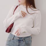 ボタンフレアスリーブニット | NICE CLAUP / OLIVE des OLIVE OUTLET | 詳細画像3