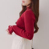 ボタンフレアスリーブニット | NICE CLAUP / OLIVE des OLIVE OUTLET | 詳細画像25