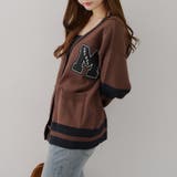 【MARCHES】レタードカーデ | NICE CLAUP / OLIVE des OLIVE　OUTLET | 詳細画像12 