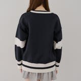 【MARCHES】レタードカーデ | NICE CLAUP / OLIVE des OLIVE　OUTLET | 詳細画像33 