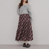 オフショルでも着られる、リボンがキュートなセットアイテム | NICE CLAUP / OLIVE des OLIVE OUTLET | 詳細画像14