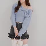 オフショルでも着られる、リボンがキュートなセットアイテム | NICE CLAUP / OLIVE des OLIVE OUTLET | 詳細画像18