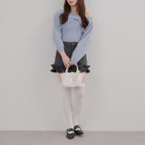 オフショルでも着られる、リボンがキュートなセットアイテム | NICE CLAUP / OLIVE des OLIVE OUTLET | 詳細画像22