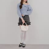 オフショルでも着られる、リボンがキュートなセットアイテム | NICE CLAUP / OLIVE des OLIVE OUTLET | 詳細画像23