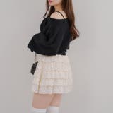 オフショルでも着られる、リボンがキュートなセットアイテム | NICE CLAUP / OLIVE des OLIVE OUTLET | 詳細画像28