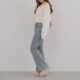 オフショルでも着られる、リボンがキュートなセットアイテム | NICE CLAUP / OLIVE des OLIVE OUTLET | 詳細画像50
