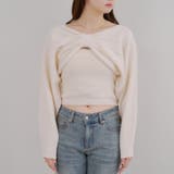オフショルでも着られる、リボンがキュートなセットアイテム | NICE CLAUP / OLIVE des OLIVE OUTLET | 詳細画像53