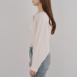オフショルでも着られる、リボンがキュートなセットアイテム | NICE CLAUP / OLIVE des OLIVE OUTLET | 詳細画像54