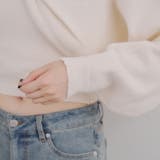 オフショルでも着られる、リボンがキュートなセットアイテム | NICE CLAUP / OLIVE des OLIVE OUTLET | 詳細画像57