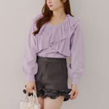 クロスフリルニット | NICE CLAUP / OLIVE des OLIVE OUTLET | 詳細画像2