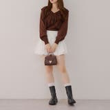 クロスフリルニット | NICE CLAUP / OLIVE des OLIVE OUTLET | 詳細画像20