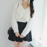 フェザークロスフリルニット | NICE CLAUP / OLIVE des OLIVE OUTLET | 詳細画像3