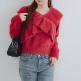 フェザークロスフリルニット | NICE CLAUP / OLIVE des OLIVE OUTLET | 詳細画像13