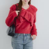 フェザークロスフリルニット | NICE CLAUP / OLIVE des OLIVE OUTLET | 詳細画像15