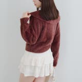 フェザークロスフリルニット | NICE CLAUP / OLIVE des OLIVE OUTLET | 詳細画像19