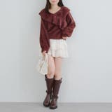 フェザークロスフリルニット | NICE CLAUP / OLIVE des OLIVE OUTLET | 詳細画像21