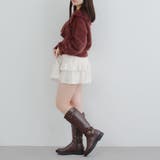 フェザークロスフリルニット | NICE CLAUP / OLIVE des OLIVE OUTLET | 詳細画像24