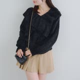 フェザークロスフリルニット | NICE CLAUP / OLIVE des OLIVE OUTLET | 詳細画像27