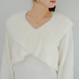 フェザークロスフリルニット | NICE CLAUP / OLIVE des OLIVE OUTLET | 詳細画像37