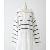 オフ | ハーフZIPニット | NICE CLAUP / OLIVE des OLIVE　OUTLET