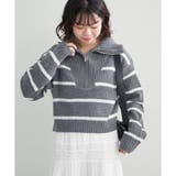 ハーフZIPニット | NICE CLAUP / OLIVE des OLIVE　OUTLET | 詳細画像25 