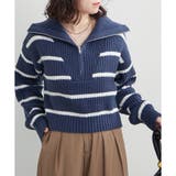 ハーフZIPニット | NICE CLAUP / OLIVE des OLIVE　OUTLET | 詳細画像19 