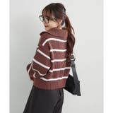 ハーフZIPニット | NICE CLAUP / OLIVE des OLIVE　OUTLET | 詳細画像12 